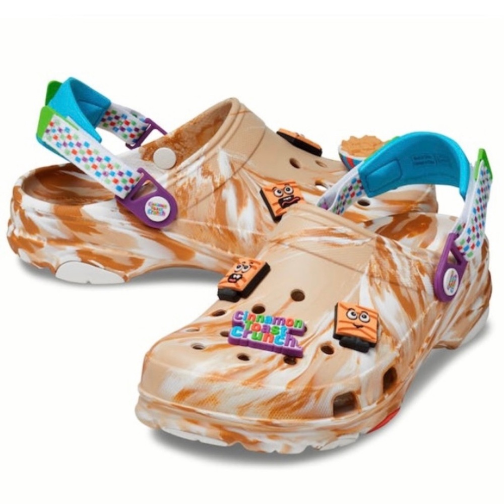 NEW CROCS Cinnamon Toast Crunch Cereal